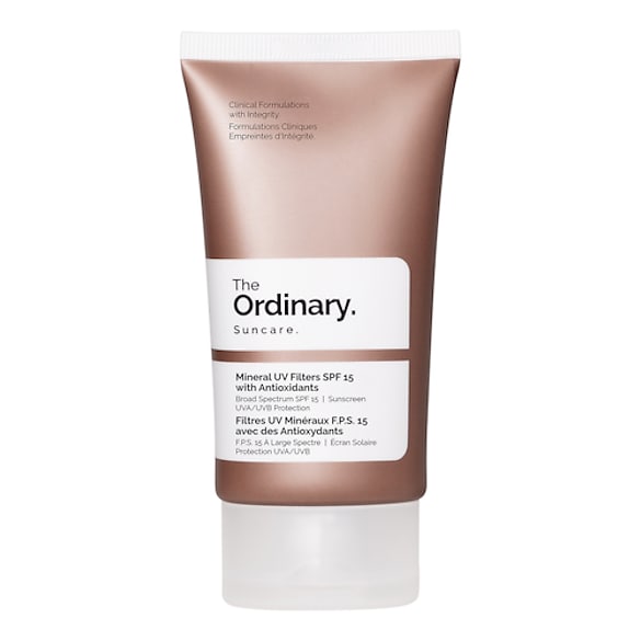 Mineral UV Filters SPF 15 with Antioxidants, The Ordinary